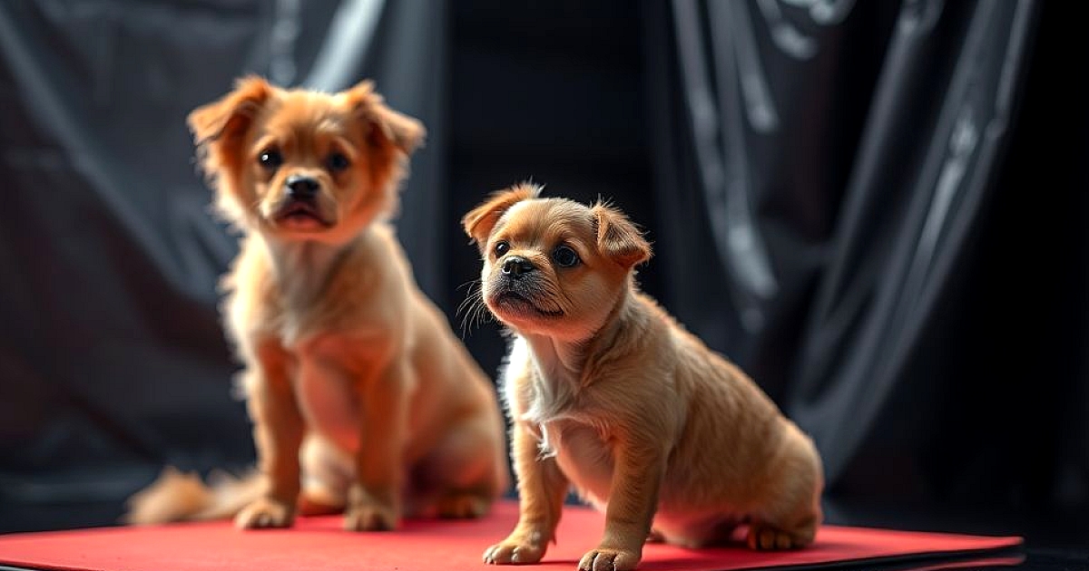 Illustration related to: After section: The Diet Connection: What Your Pet Eats Affects Their Fur