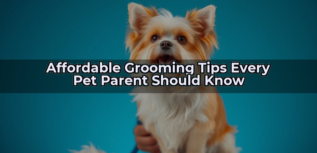 Affordable Grooming Tips Every Pet Parent Should Know