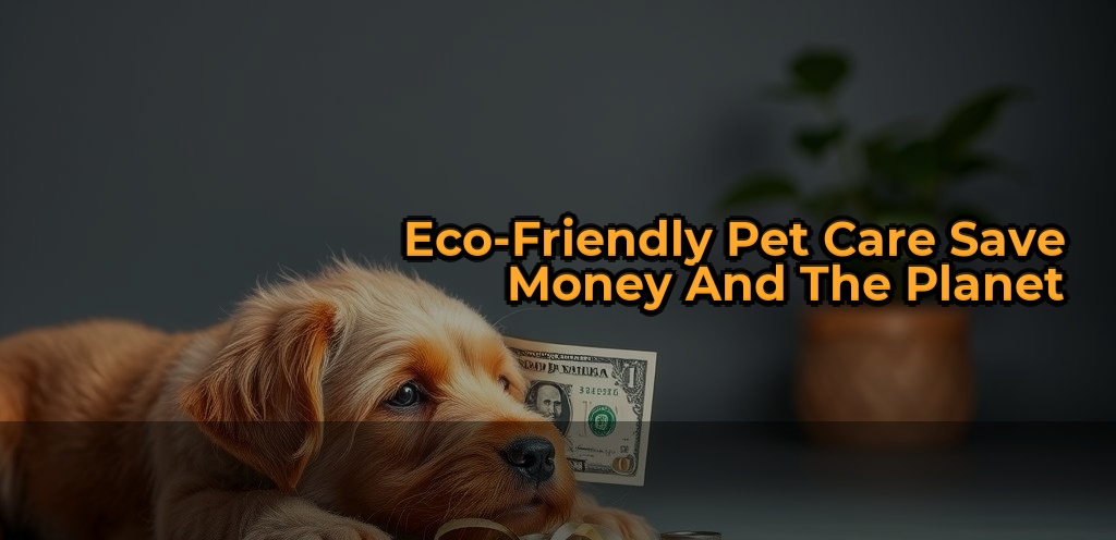 Eco Friendly Pet Care Save Money And The Planet