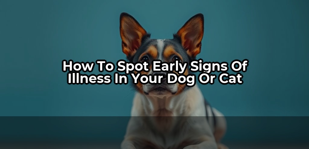 How To Spot Early Signs Of Illness In Your Dog Or Cat