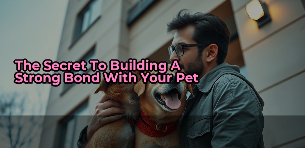 The Secret To Building A Strong Bond With Your Pet