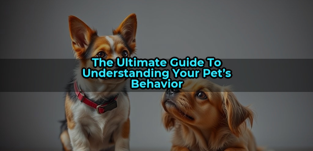 The Ultimate Guide To Understanding Your Pets Behavior